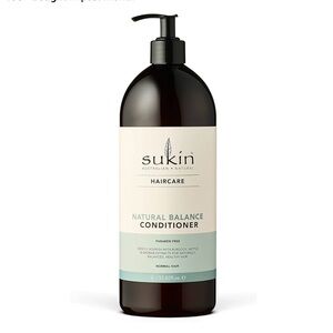 ❤️NEW!!!❤️ Sukin Black and Cream Hair Care Conditioner with Natural Ingredients